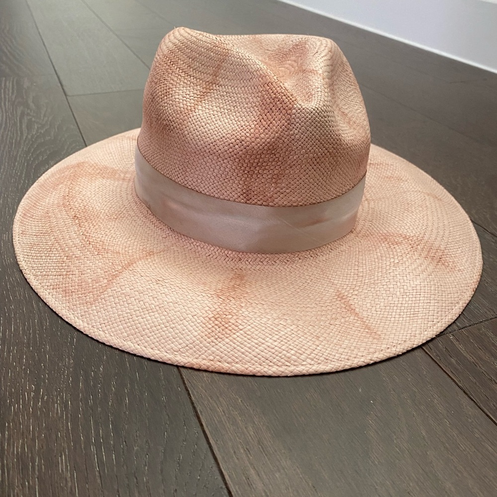 Peach tie-dye hat by the FREYA brand